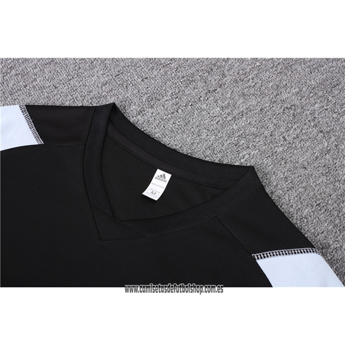 Chandal del Argelia 23-24 Manga Corta Negro - Pantalon Corto